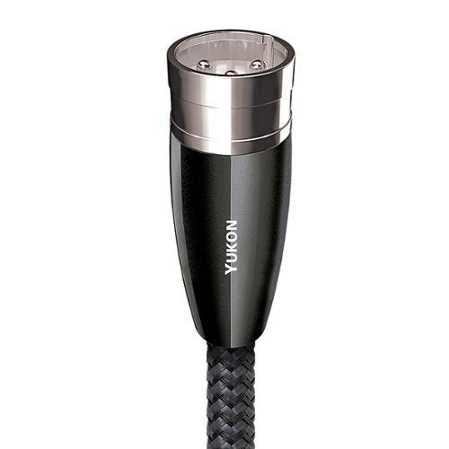 AudioQuest - Yukon XLR > XLR 16.4' Analog Audio Interconnect Cable - Gray on Black