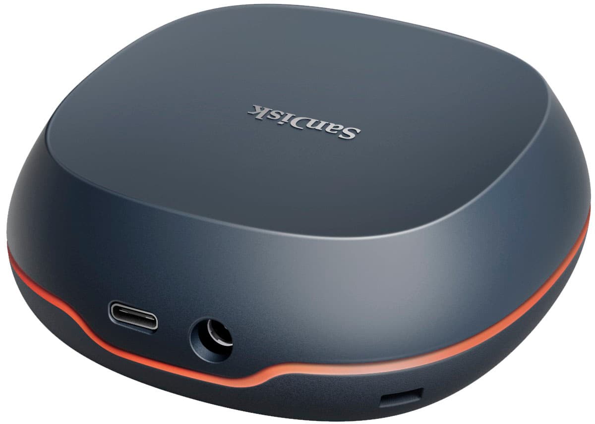 SANDISK - 8TB Desk Drive USB Type-C Desktop External SSD - Black