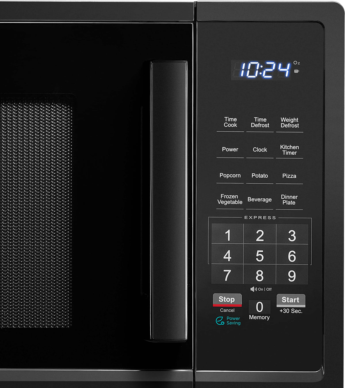 Insignia™ - 1.1 Cu. Ft. Countertop Microwave - Black