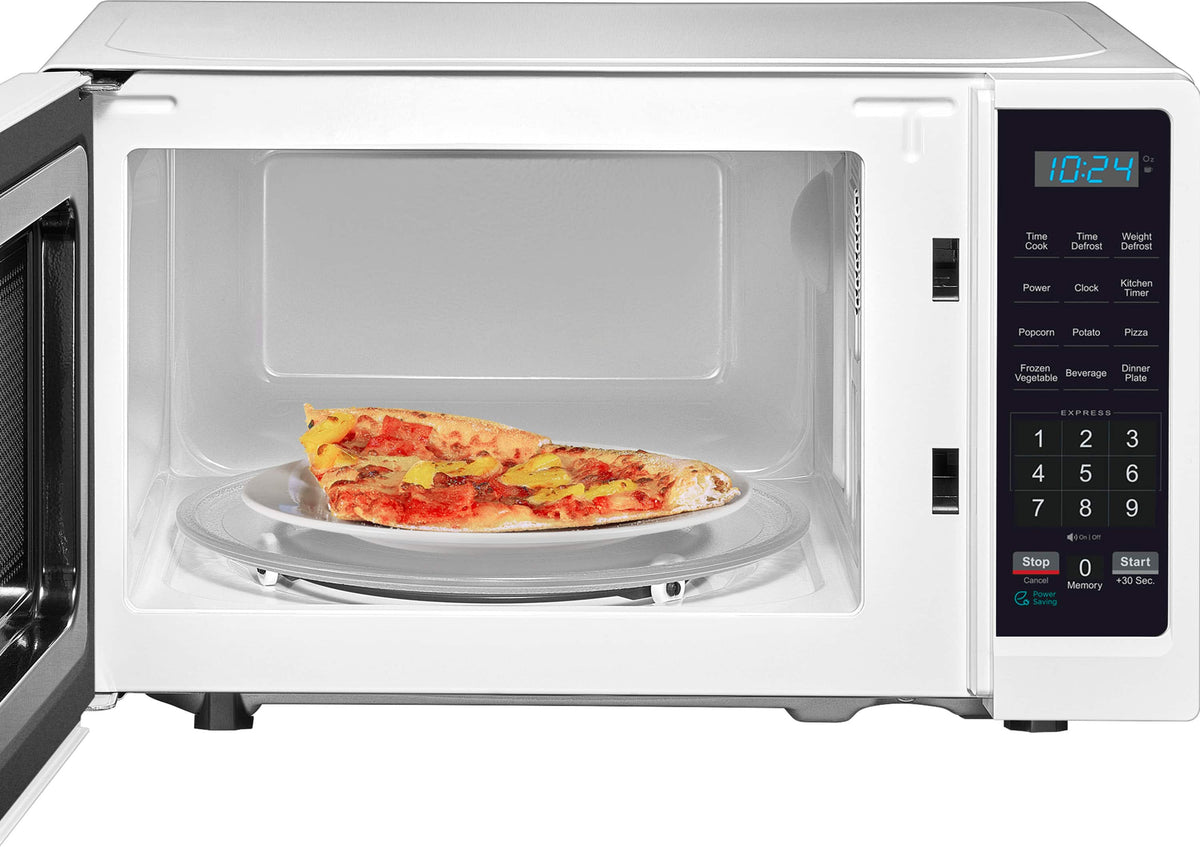 Insignia™ - .7 Cu. Ft. Compact Microwave - White