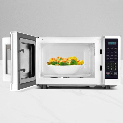 Insignia™ - .7 Cu. Ft. Compact Microwave - White