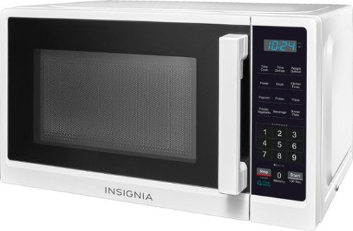 Insignia™ - .7 Cu. Ft. Compact Microwave - White