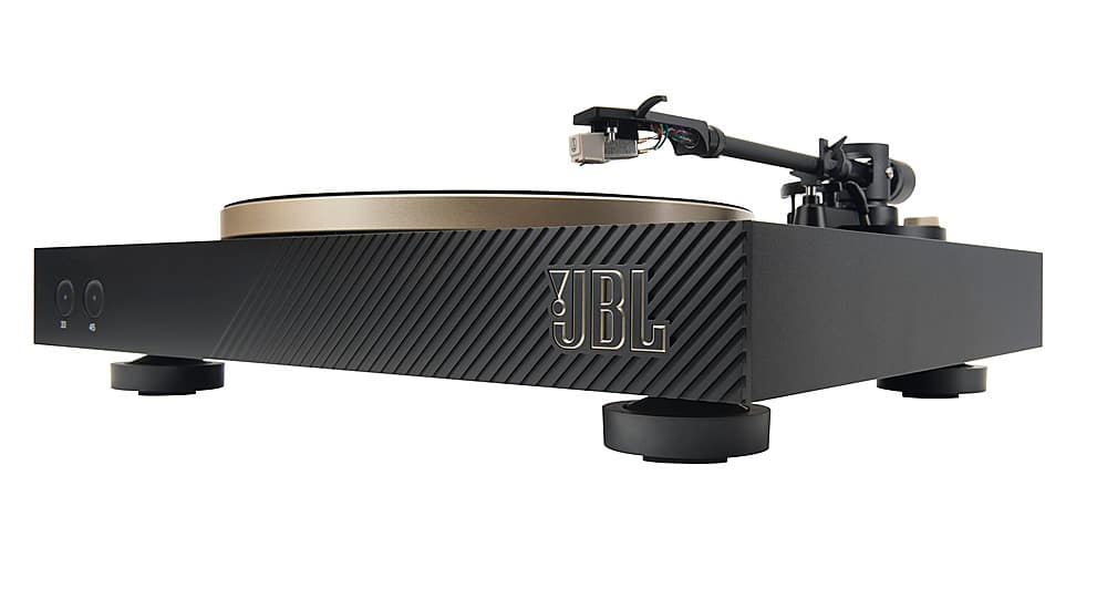 JBL - Spinner BT Hi-Res Bluetooth Turntable - Black