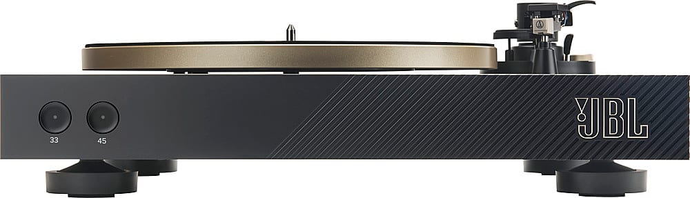 JBL - Spinner BT Hi-Res Bluetooth Turntable - Black