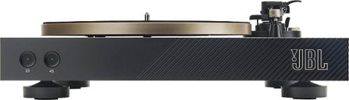 JBL - Spinner BT Hi-Res Bluetooth Turntable - Black