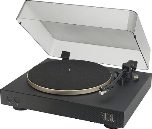 JBL - Spinner BT Hi-Res Bluetooth Turntable - Black
