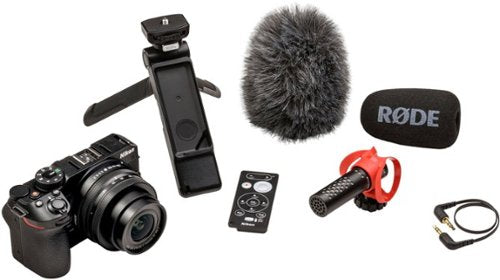 Nikon - Z 30 Creator's Kit Mirrorless Camera with NIKKOR Z DX 16-50mm f/3.5-6.3 VR Lens Bundle - Black