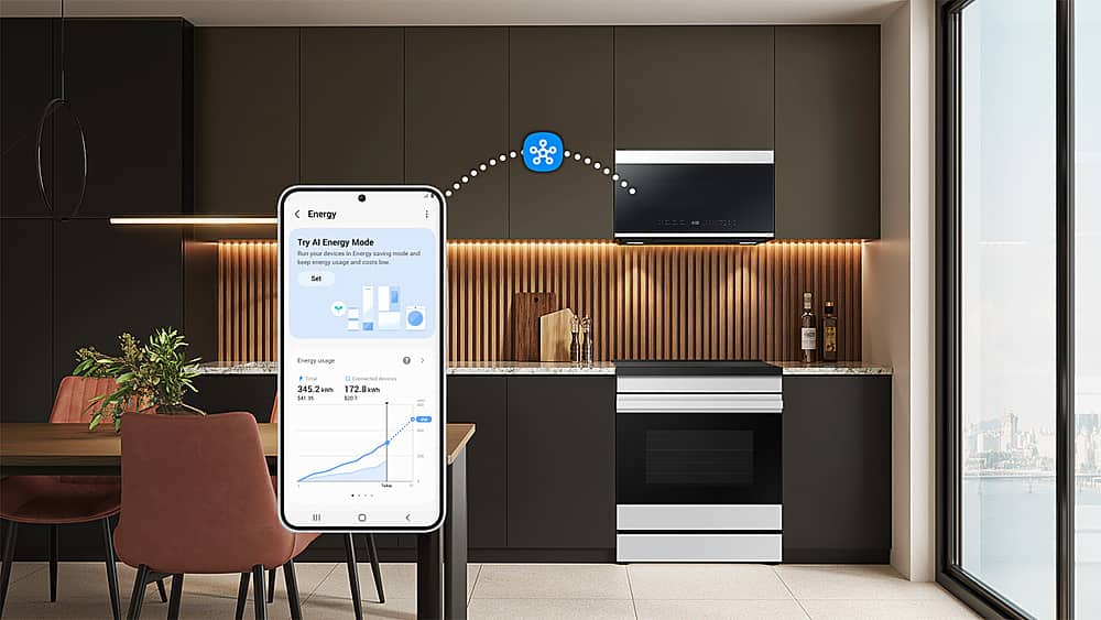 Samsung - Bespoke 2.1 Cu. Ft. Over-the-Range Microwave with Sensor Cooking and Edge to Edge Glass Display - White Glass