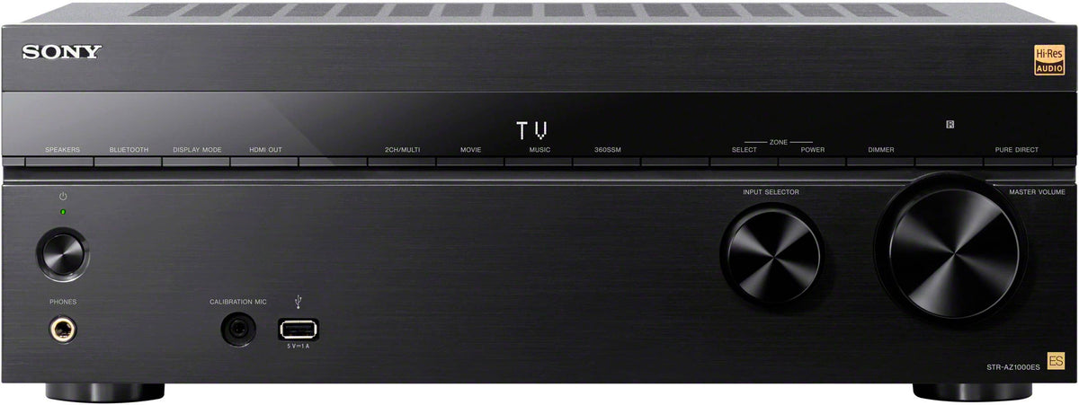 Sony - STRAZ1000ES Premium ES 7.2 CH 8K A/V Receiver - Black