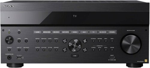 Sony - STRAZ5000ES Premium ES 11.2 CH 8K A/V Receiver - Black