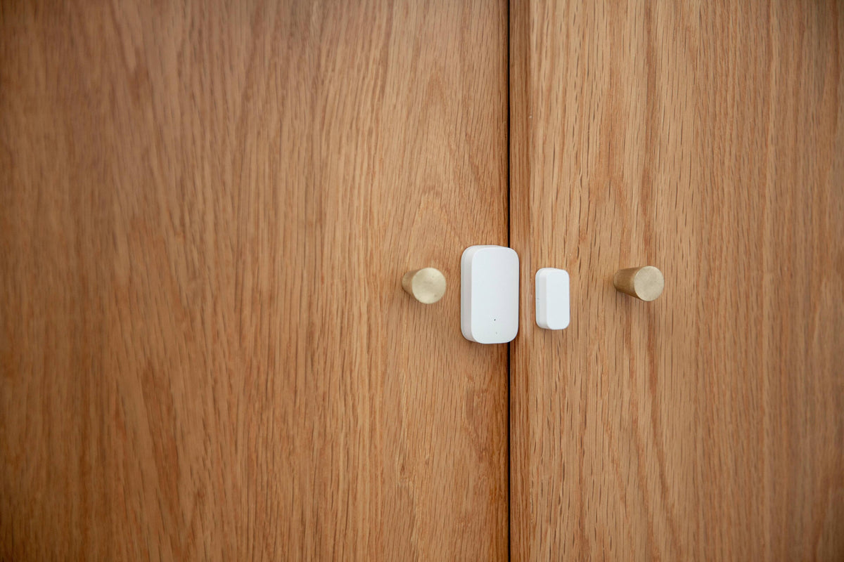 Aqara - T1 Door and Window Sensor- Requires Hub product, Supports Apple HomeKit, Alexa, Google, SmartThings - White