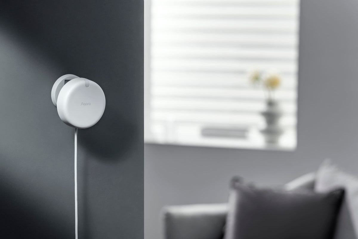 Aqara - T1 Door and Window Sensor- Requires Hub product, Supports Apple HomeKit, Alexa, Google, SmartThings - White