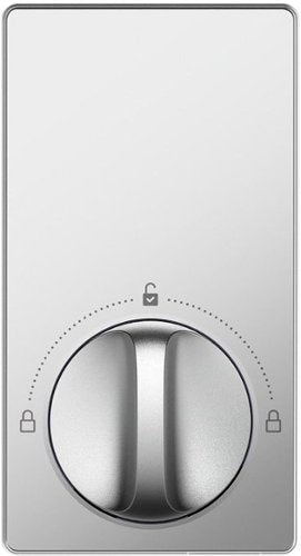 Aqara - Smart Lock U100 Kit - Fingerprint Keyless Door Lock with Apple Home Key Unlocking/ Extra Hub and NFC Card Included - Silver