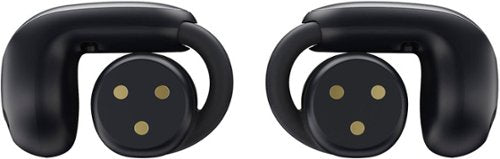 Bose - Geek Squad Certified Refurbished Ultra Open-Ear True Wireless Open Earbuds - Black