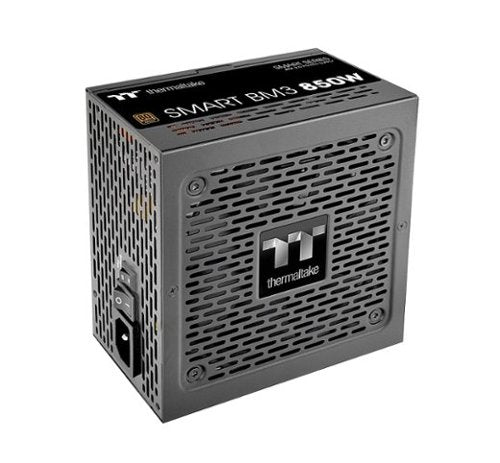 Thermaltake - Smart BM3 80+ Bronze PCIE Gen 5 ATX 3.0 850W Semi-Modular Power Supply - Black