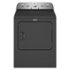Maytag - 7.0 Cu. Ft. Electric Dryer with Steam and Extra Power Button - Volcano Black