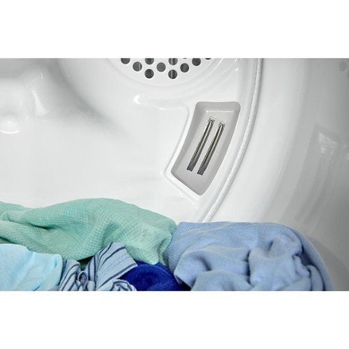 Maytag - 7.0 Cu. Ft. Electric Dryer with Steam and Extra Power Button - Volcano Black