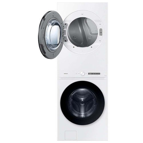 Samsung - 4.6 Cu. Ft. Washer with Steam Wash and 7.6 Cu. Ft. Electric Dryer - White