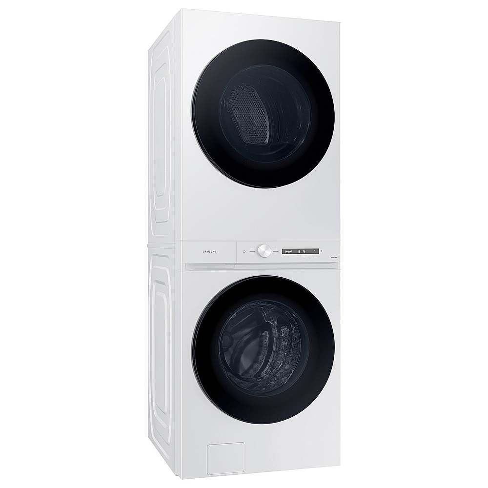 Samsung - 4.6 Cu. Ft. Washer with Steam Wash and 7.6 Cu. Ft. Electric Dryer - White