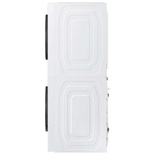 Samsung - 4.6 Cu. Ft. Washer with Steam Wash and 7.6 Cu. Ft. Electric Dryer - White