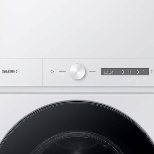 Samsung - 4.6 Cu. Ft. Washer with Steam Wash and 7.6 Cu. Ft. Electric Dryer - White