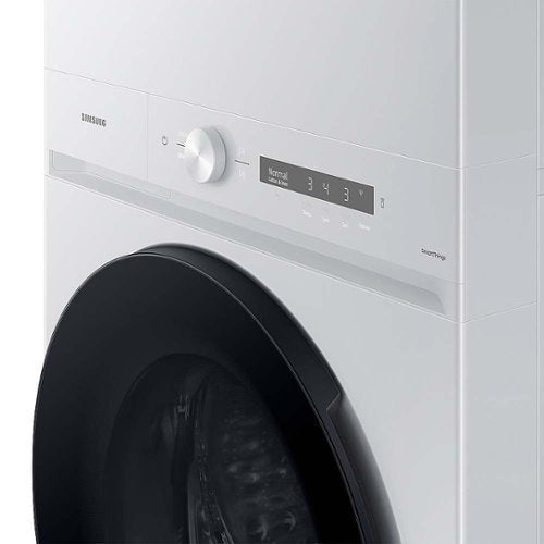 Samsung - 4.6 Cu. Ft. Washer with Steam Wash and 7.6 Cu. Ft. Electric Dryer - White