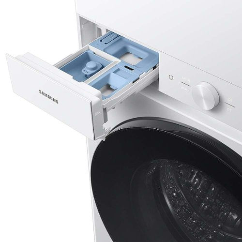 Samsung - 4.6 Cu. Ft. Washer with Steam Wash and 7.6 Cu. Ft. Electric Dryer - White