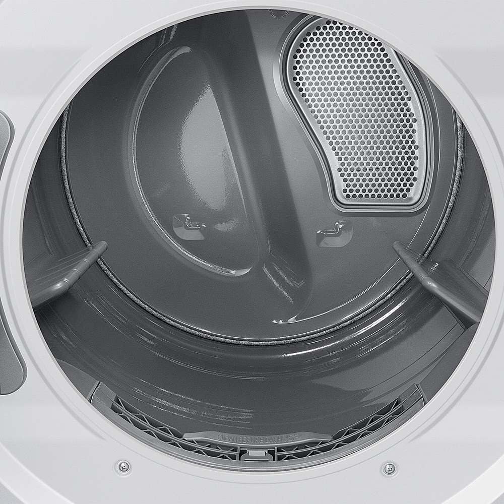 Samsung - 4.6 Cu. Ft. Washer with Steam Wash and 7.6 Cu. Ft. Electric Dryer - White