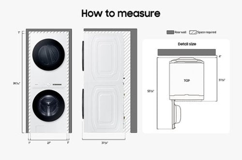 Samsung - 4.6 Cu. Ft. Washer with Steam Wash and 7.6 Cu. Ft. Electric Dryer - White