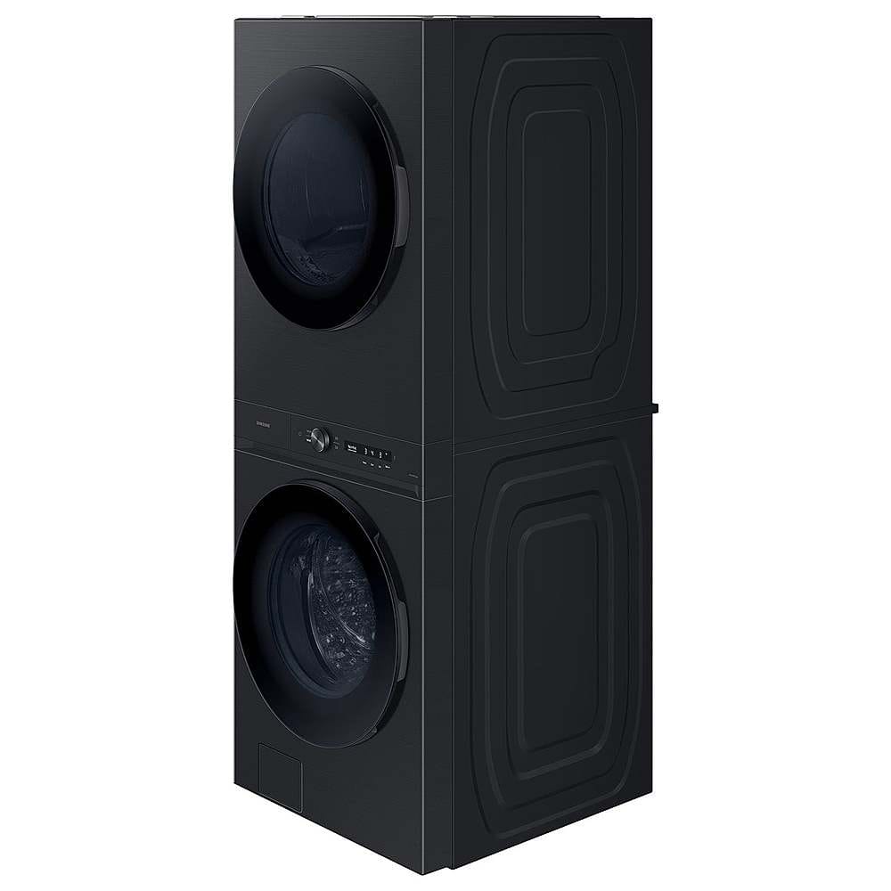 Samsung - 4.6 Cu. Ft. Washer with Flex Auto Dispense System and 7.6 Cu. Ft. Gas Dryer - Brushed Black