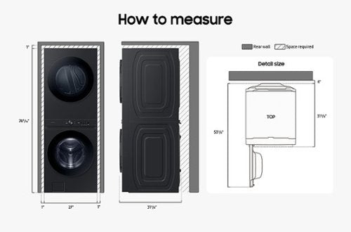 Samsung - 4.6 Cu. Ft. Washer with Flex Auto Dispense System and 7.6 Cu. Ft. Gas Dryer - Brushed Black