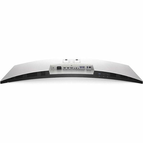 Dell - UltraSharp 37.5" IPS LED Curved 60Hz Monitor (VGA, USB, HDMI, DVI) - Black/Silver