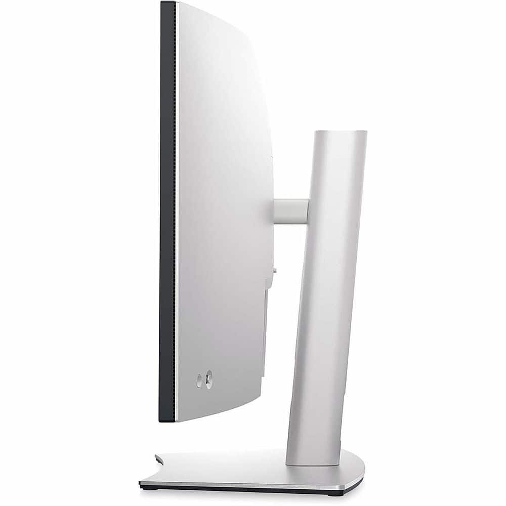 Dell - UltraSharp 37.5" IPS LED Curved 60Hz Monitor (VGA, USB, HDMI, DVI) - Black/Silver