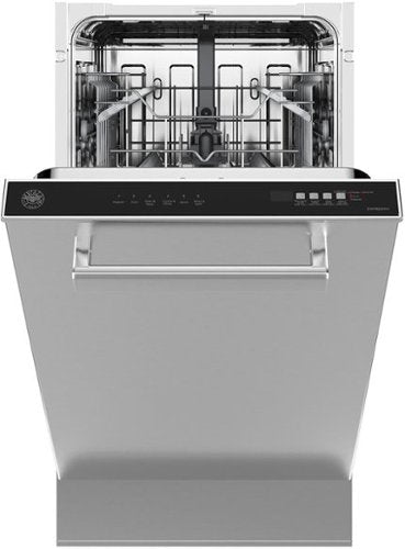 Bertazzoni - 18" Dishwasher, Panel Installed, Standard Tub – Handle kit necessary