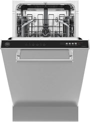 Bertazzoni - 18" Dishwasher, Panel Installed, Standard Tub – Handle kit necessary