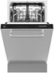 Bertazzoni - 18" Dishwasher, Panel Installed, Standard Tub – Handle kit necessary