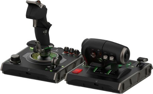 Turtle Beach - VelocityOne Flightdeck Universal HOTAS Simulation System Joystick & Throttle for Windows 10 & 11 PCs - Black