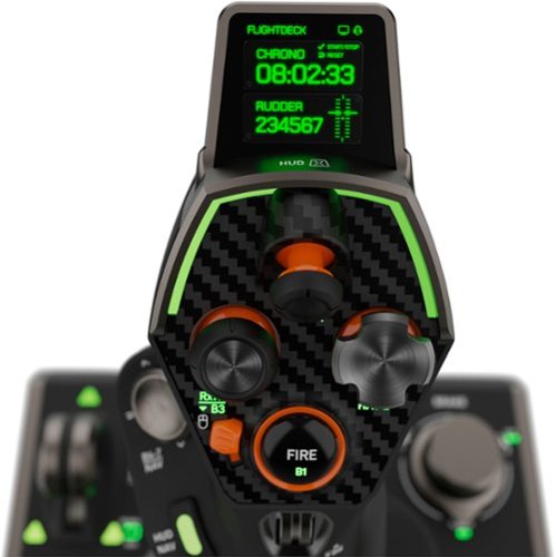 Turtle Beach - VelocityOne Flightdeck Universal HOTAS Simulation System Joystick & Throttle for Windows 10 & 11 PCs - Black