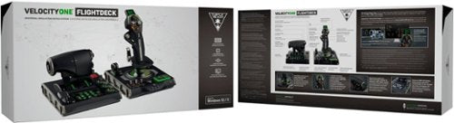 Turtle Beach - VelocityOne Flightdeck Universal HOTAS Simulation System Joystick & Throttle for Windows 10 & 11 PCs - Black