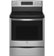 GE Profile - 30" Wide 5 Elements 6.2 Cu. Ft. Smart Free-Standing Electric Convection Range w/ Self-Clean and Steam Clean and Air Fry - Stainless Steel