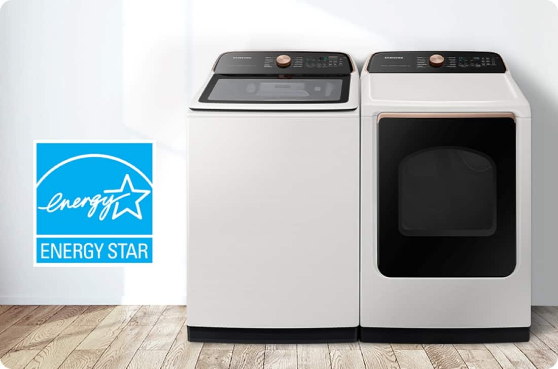 Samsung - 5.5 Cu. Ft. High-Efficiency Smart Top Load Washer with Auto Dispense System - Ivory