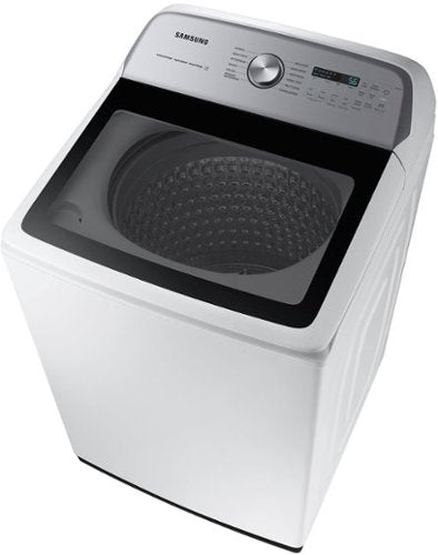 Samsung - 5.2 Cu. Ft. High-Efficiency Smart Top Load Washer with Super Speed Wash - White
