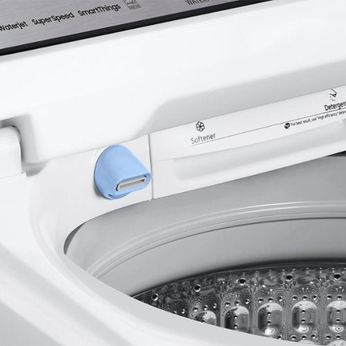 Samsung - 5.2 Cu. Ft. High-Efficiency Smart Top Load Washer with Super Speed Wash - White