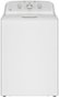 GE - 4.3 Cu. Ft. High-Efficiency Top Load Washer with Cold Plus - White with Silver Matte