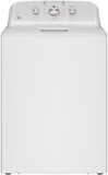 GE - 4.3 Cu. Ft. High-Efficiency Top Load Washer with Cold Plus - White with Silver Matte