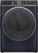 GE Profile - 7.8 Cu. Ft. Stackable Smart Electric Dryer with Steam and Sanitize Cycle - Sapphire Blue