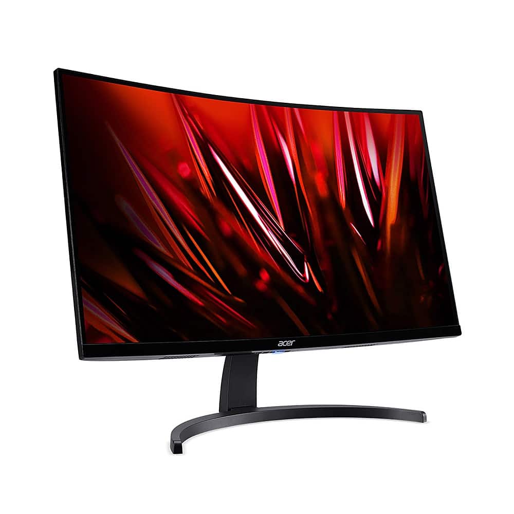 Acer - Nitro 27" LED Curved FHD 180Hz 1ms FreeSync Premium Gaming Monitor (DisplayPort, HDMI) - Black