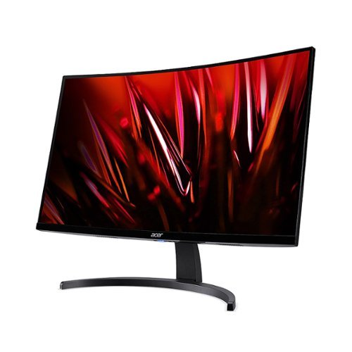 Acer - Nitro 27" LED Curved FHD 180Hz 1ms FreeSync Premium Gaming Monitor (DisplayPort, HDMI) - Black