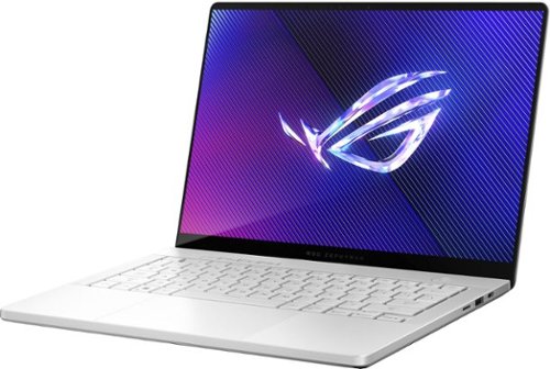 ASUS - ROG Zephyrus G14 14" OLED 3K 120Hz Gaming Laptop - AMD Ryzen 9 8945HS - 32GB LPDDR5X - NVIDIA GeForce RTX 4070 - 1TB SSD - Platinum White