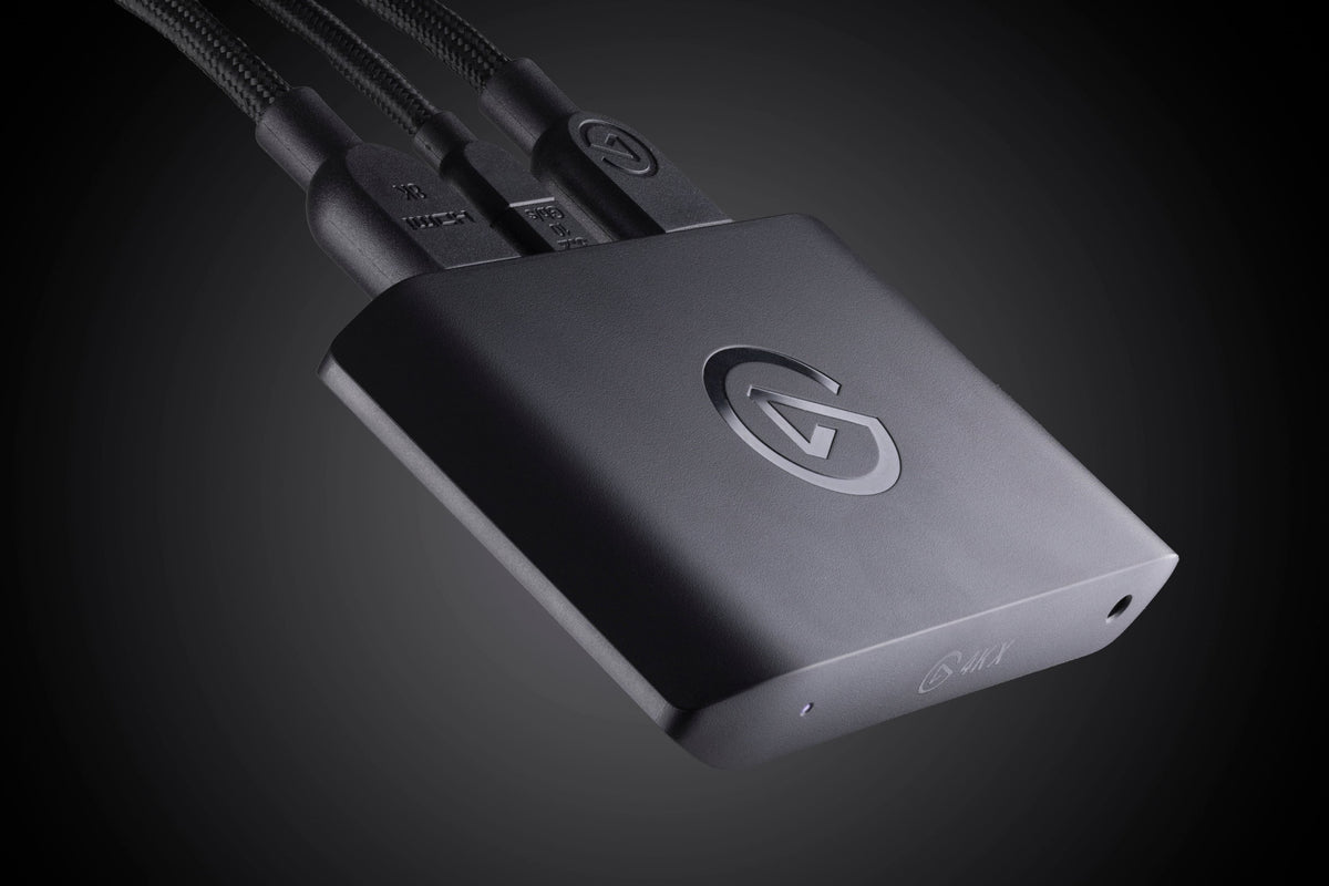 Elgato - 4K X 4K144 HDR10 External Capture Card with HDMI 2.1 for Nintendo Switch 2, PS5, PS4/Pro, Xbox, PC, and Mac - Black